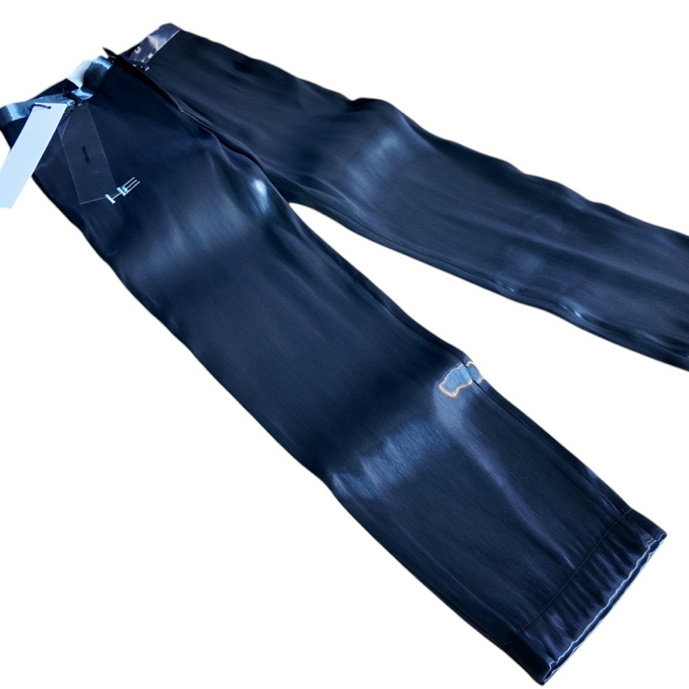 NWT HELIOT EMIL™ Liquid Nylon Pants – Black Reflective